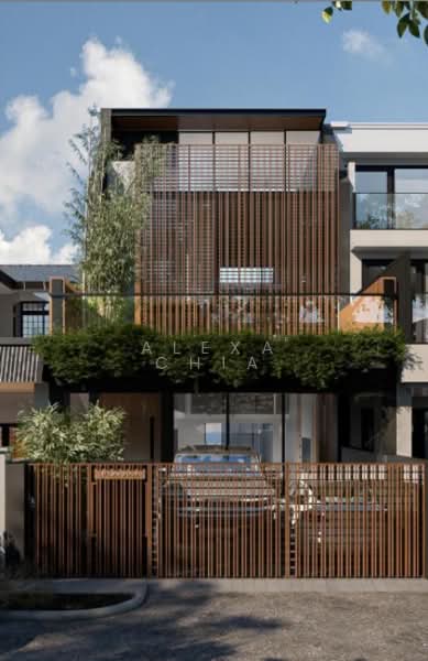 ⭐AlexaLanded⭐ Meet Arboré Brand New D19 Terrace Built 6000sqft Terraced House For Sale at S$ 7,388,888 | PropertyGuru Singapore - Tucked away quiet street of Serangoon Gn