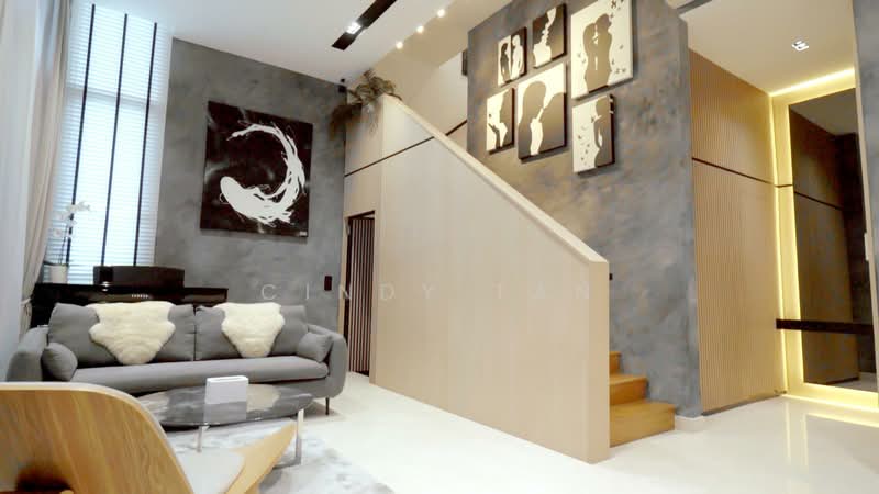 Place-8 Cluster House For Sale at S$ 3,980,000 | PropertyGuru Singapore - Living Room
