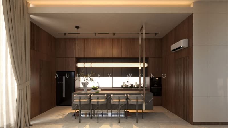 Brand New Semi-D@ Berwick Drive, Serangoon Garden, Tavistock MRT Semi-Detached House For Sale at S$ 8,950,000 | PropertyGuru Singapore - Kitchen