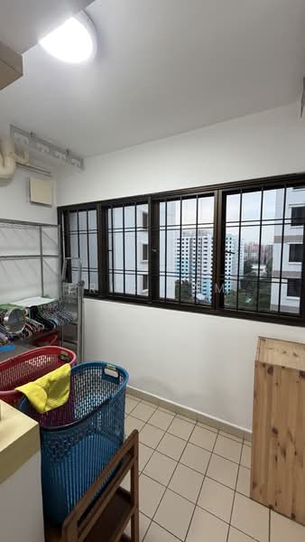 Back yard washing area