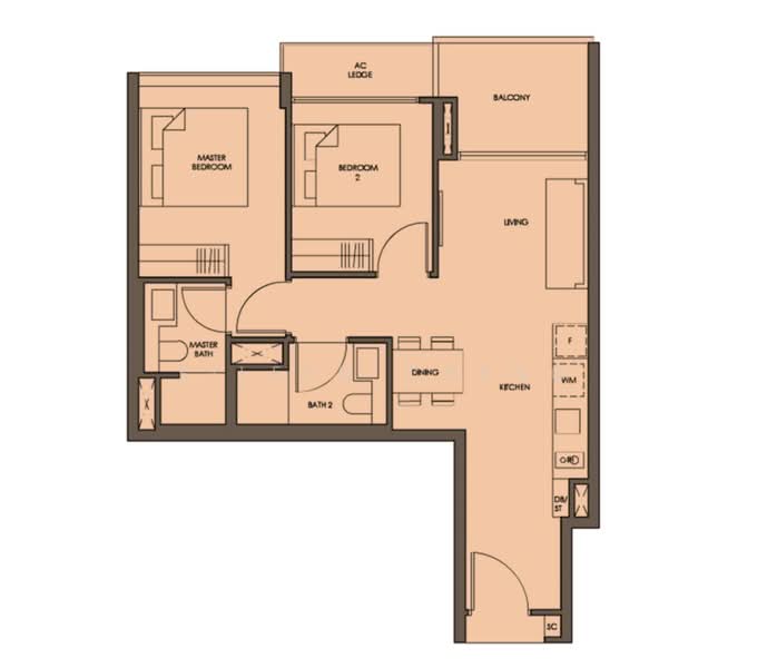 Fourth Avenue Residences, 6 Fourth Avenue, 2 Bedrooms, 710 sqft, Condominium For Rent, by Eileen Cheng, 500098794 - PropertyGuru.com.sg