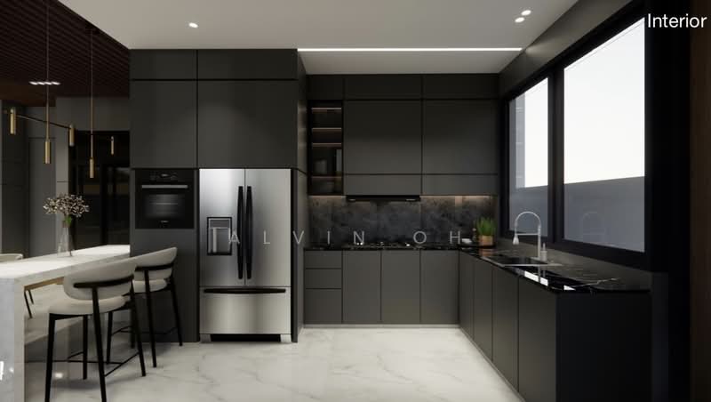 ⭐️⭐️LANDED7772 @ BRAND NEW 2.5 STOREY CORNER TERRACE Corner Terrace For Sale at S$ 7,980,000 | PropertyGuru Singapore - Kitchen