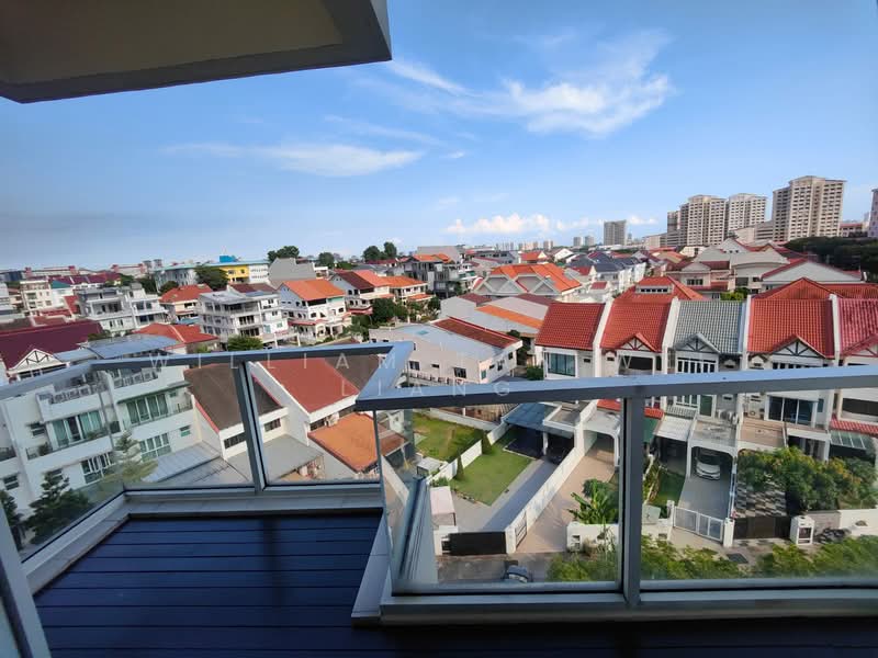 Grosvenor View, 1 Lengkong Empat, 2 Bedrooms, 883 sqft, Condominium For Rent, by William Tan Wei Liang, 500098842 - Balcony - PropertyGuru.com.sg