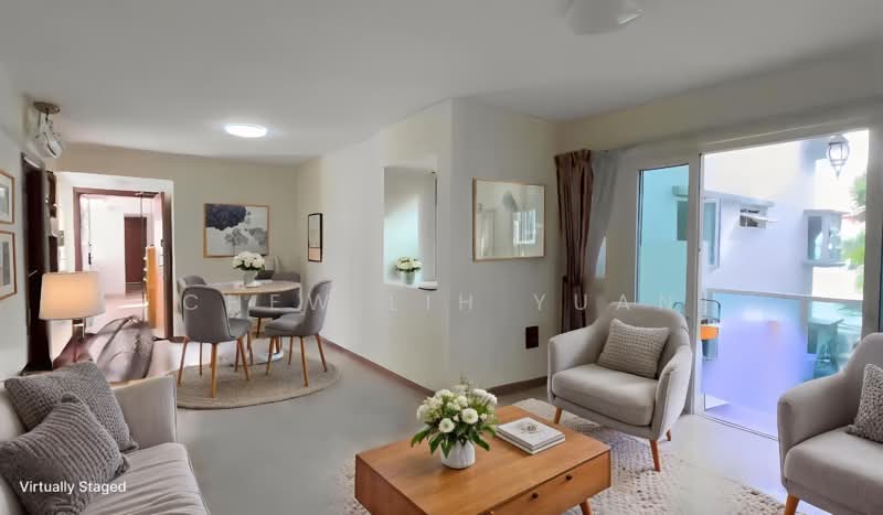 The Warren, 49 Choa Chu Kang Loop, 3 Bedrooms, 1,238 sqft, Apartment For Sale, by Chew Lih Yuan, 500098869 - Living Room - PropertyGuru.com.sg