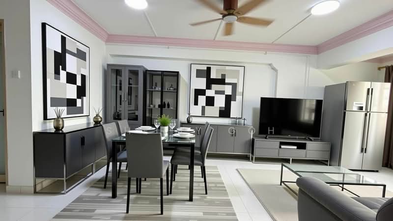 877 Woodlands Avenue 9, 877 Woodlands Avenue 9, 4 Bedrooms, 1,302 sqft, HDB Flat For Sale, by Sherry Goh, 500098895 - Living Room - PropertyGuru.com.sg
