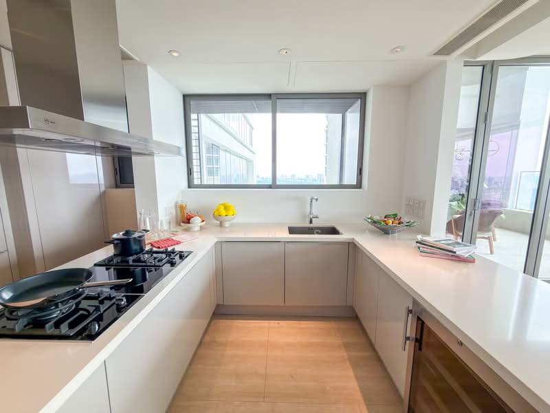 Ardmore Residence, 7 Ardmore Park, 4 Bedrooms, 3,186 sqft, Condominium For Rent, by Carmen Seah, 500098910 - Kitchen - PropertyGuru.com.sg