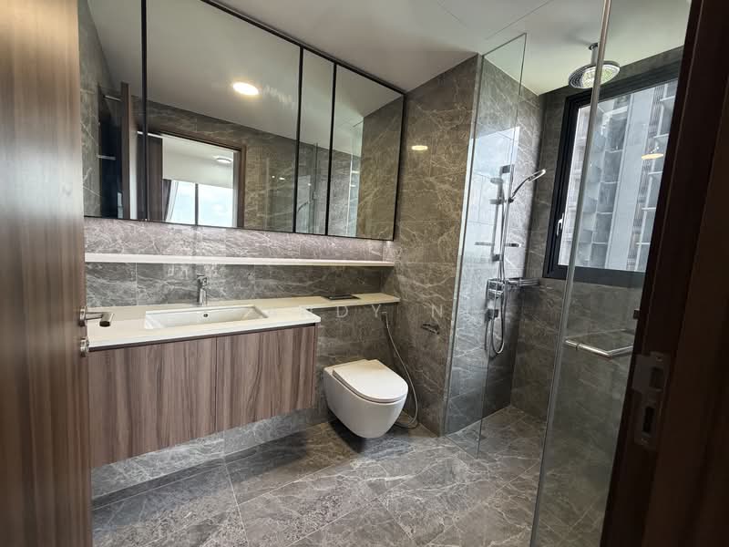 Lentor Modern, Lentor Central, 3 Bedrooms, 1,109 sqft, Condominium For Rent, by Mandy Ng, 500098927 - Bathroom - PropertyGuru.com.sg