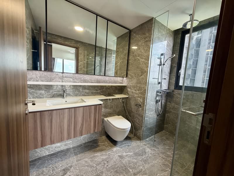 Lentor Modern, Lentor Central, 3 Bedrooms, 1,109 sqft, Condominium For Rent, by Mandy Ng, 500098927 - Bathroom - PropertyGuru.com.sg