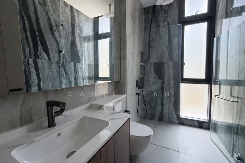 Brand-New Inter Freehold | Kovan MRT | Heartland Mall | Kovan Market & Food Centre Terraced House For Sale at S$ 6,500,000 | PropertyGuru Singapore - Bathroom