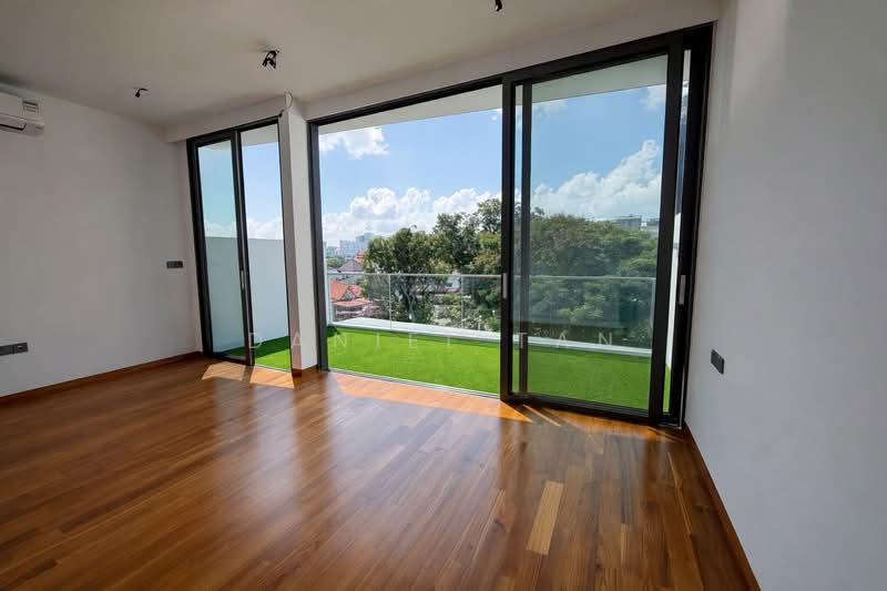 Brand-New Inter Freehold | Kovan MRT | Heartland Mall | Kovan Market & Food Centre Terraced House For Sale at S$ 6,500,000 | PropertyGuru Singapore - Balcony