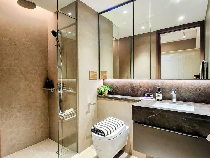 The Robertson Opus Condominium For Sale at S$ 2,317,000 | PropertyGuru Singapore - Master Bathroom