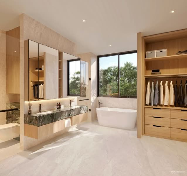 Brand New TOP Detached Semi-Detached Corner Terrace Dunearn Estate, , 6 Bedrooms, 8,562 sqft, Semi-Detached House For Sale, by Hazel Chen, 500099117 - Bathroom - PropertyGuru.com.sg