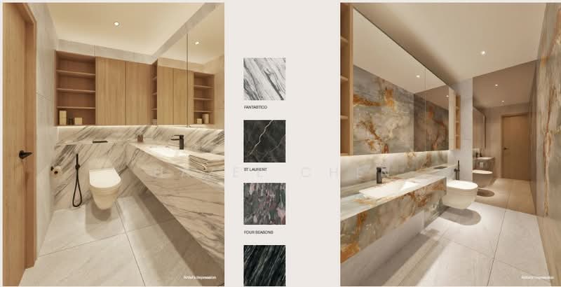 Brand New TOP Detached Semi-Detached Corner Terrace Dunearn Estate, , 6 Bedrooms, 8,562 sqft, Semi-Detached House For Sale, by Hazel Chen, 500099117 - Bathroom - PropertyGuru.com.sg