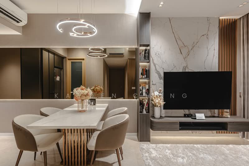 The Tre Ver, 60 Potong Pasir Avenue 1, 2 Bedrooms, 1,012 sqft, Condominium For Sale, by Kayden Chong, 500099129 - Dining Room - PropertyGuru.com.sg