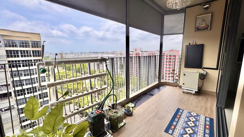 Hundred Palms Residences Executive Condominium For Sale at S$ 2,500,000 | PropertyGuru Singapore - Balcony