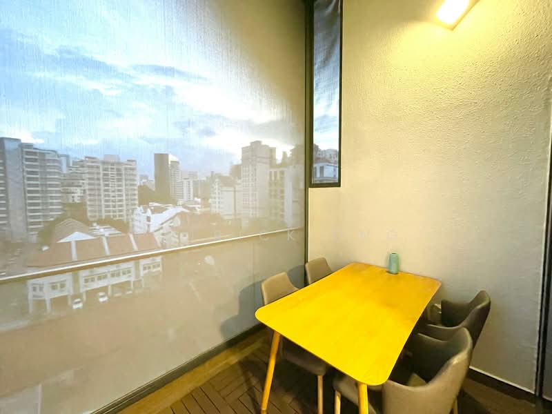 Balcony with ziptrak and unblocked views