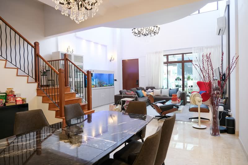 The Riverina Terraced House For Sale at S$ 2,850,000 | PropertyGuru Singapore - Living Room