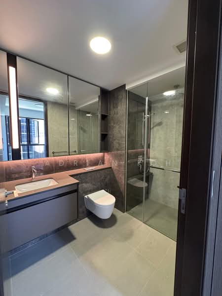 Tembusu Grand, 94 Jalan Tembusu, 2 Bedrooms, 743 sqft, Condominium For Rent, by Adrian Koh, 500099219 - Bathroom - PropertyGuru.com.sg