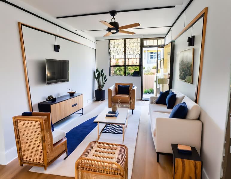 86 Commonwealth Close HDB Flat For Sale at S$ 290,000 | PropertyGuru Singapore - Living Room