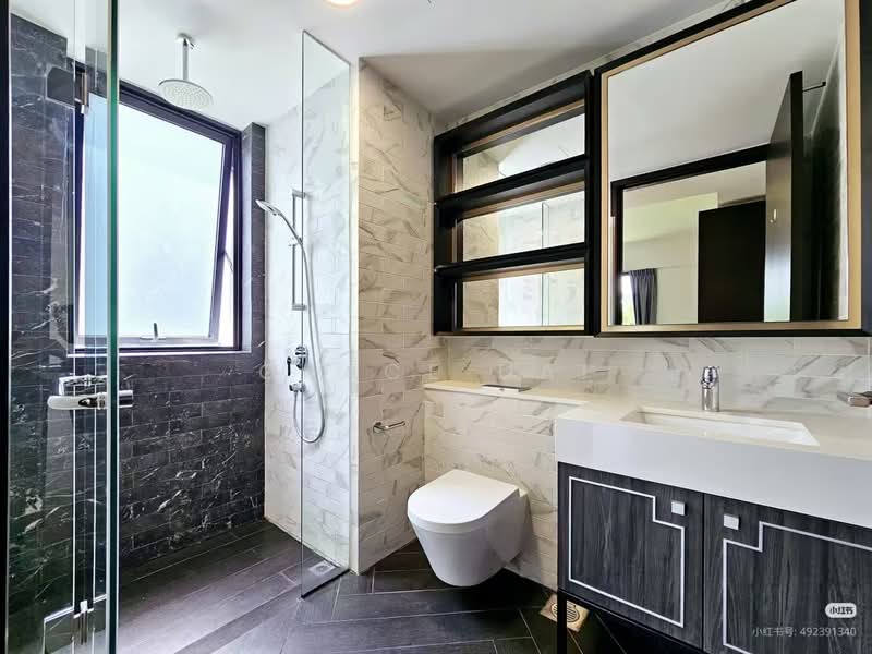 Mayfair Gardens, 10 Rifle Range Road, 2 Bedrooms, 753 sqft, Condominium For Rent, by Grace Dai, 500099314 - Bathroom - PropertyGuru.com.sg