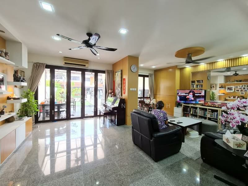 Yio Chu Kang Gardens Terraced House For Sale at S$ 4,800,000 | PropertyGuru Singapore - Living Room