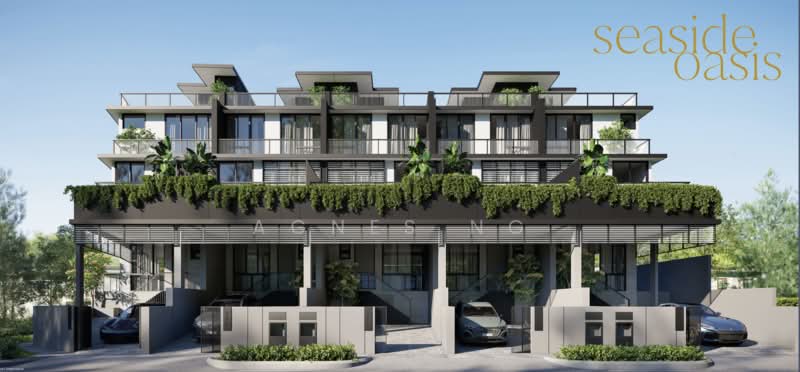 ⭐️⭐️LANDED7772@PASIR RIS BRAND NEW INTER TERRACES $5.XXM Terraced House For Sale at S$ 5,544,000 | PropertyGuru Singapore - Exterior