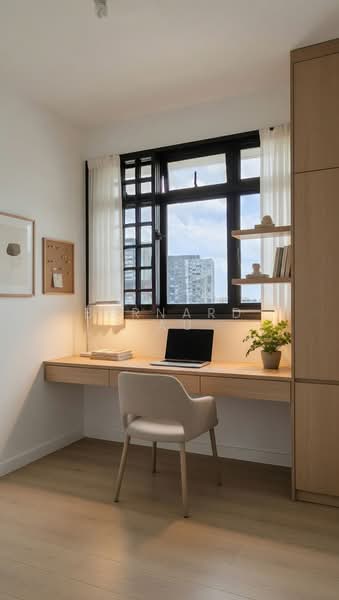 Upgraded Study Room Staged