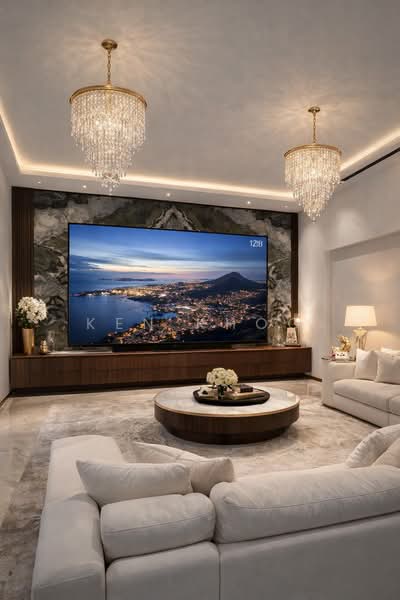 FERNHILL ROAD SEMI D BRAND NEW Semi-Detached House For Sale at S$ 20,000,000 | PropertyGuru Singapore - Living Room