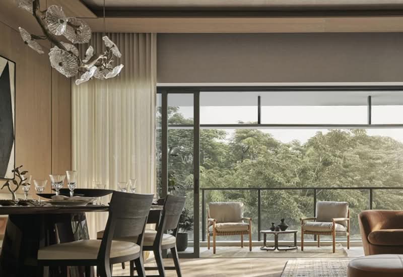 1km Nanyang & Raffles Watten Estate ☎️ 8321.8433 Condominium For Sale at S$ 7,837,000 | PropertyGuru Singapore - Dining Room