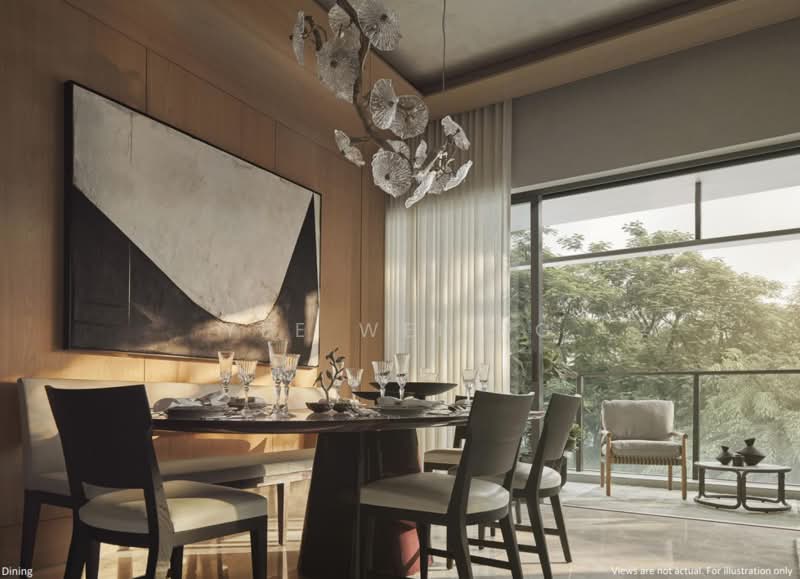 1km Nanyang & Raffles Watten Estate ☎️ 8321.8433 Condominium For Sale at S$ 7,837,000 | PropertyGuru Singapore - Dining Room