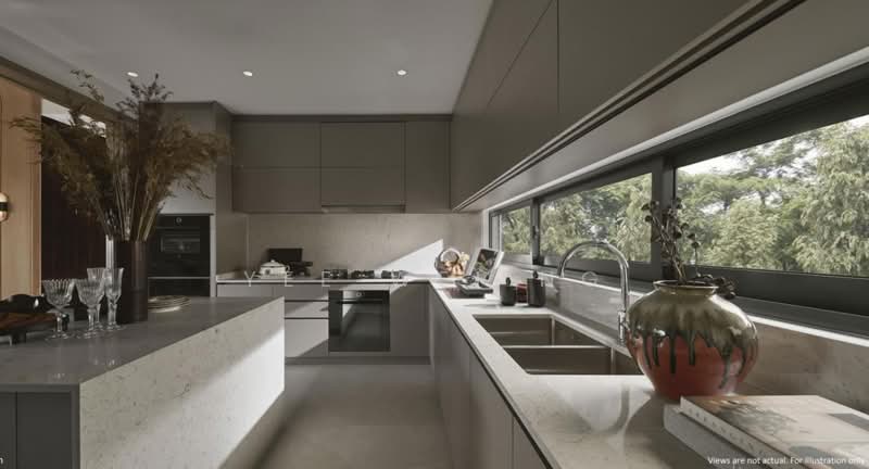 1km Nanyang & Raffles Watten Estate ☎️ 8321.8433 Condominium For Sale at S$ 7,837,000 | PropertyGuru Singapore - Kitchen