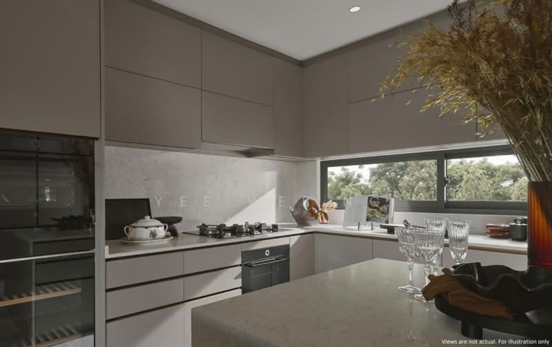 1km Nanyang & Raffles Watten Estate ☎️ 8321.8433 Condominium For Sale at S$ 7,837,000 | PropertyGuru Singapore - Kitchen