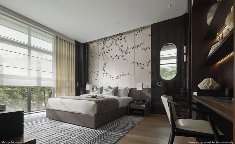 1km Nanyang & Raffles Watten Estate ☎️ 8321.8433 Condominium For Sale at S$ 7,837,000 | PropertyGuru Singapore - Master Bedroom