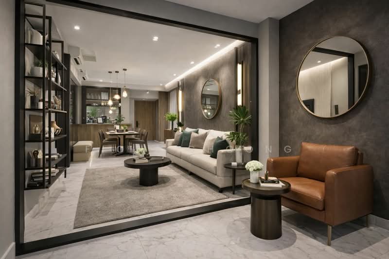 Sceneca Residence Condominium For Sale at S$ 2,830,000 | PropertyGuru Singapore - Living Room