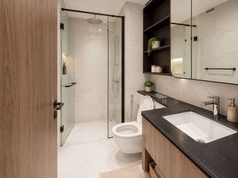 Sceneca Residence, Tanah Merah Kechil Link, 3 Bedrooms, 1,163 sqft, Condominium For Sale, by Fiona Choong, 500099449 - Bathroom - PropertyGuru.com.sg