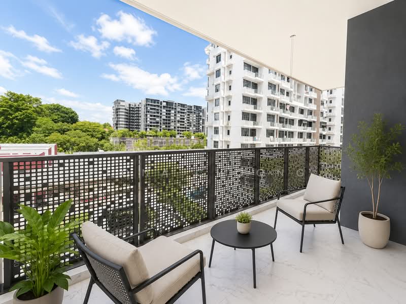 Sceneca Residence, Tanah Merah Kechil Link, 3 Bedrooms, 1,163 sqft, Condominium For Sale, by Fiona Choong, 500099449 - Balcony - PropertyGuru.com.sg