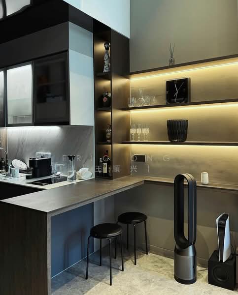 The M, 32 Middle Road, 1 Bedroom, 527 sqft, Condominium For Rent, by Eric Ong (王順兴), 500099523 - Kitchen - PropertyGuru.com.sg