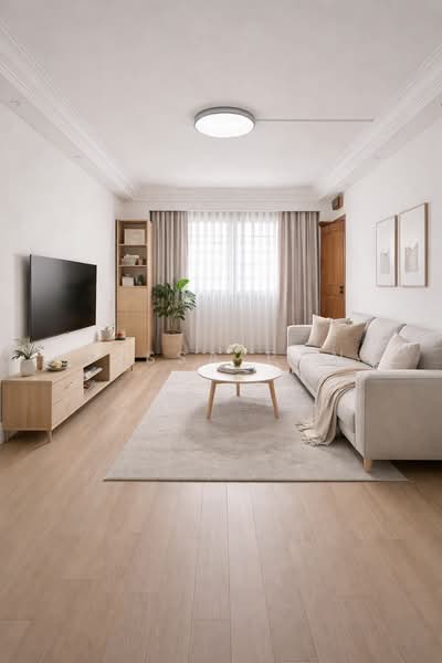 283 Tampines Street 22 HDB Flat For Sale at S$ 480,000 | PropertyGuru Singapore - Living Room