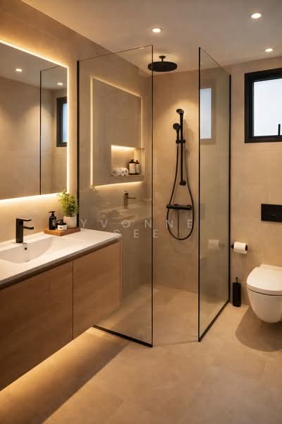 311C Clementi Avenue 4, 311C Clementi Avenue 4, 4 Bedrooms, 1,130 sqft, HDB Flat For Sale, by Yvonne See, 500099624 - Bathroom - PropertyGuru.com.sg