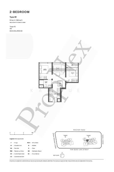 Midtown Modern, 18 Tan Quee Lan Street, Room Rental, 100 sqft, Condominium For Rent, by Kai Yue KX, 500099653 - PropertyGuru.com.sg