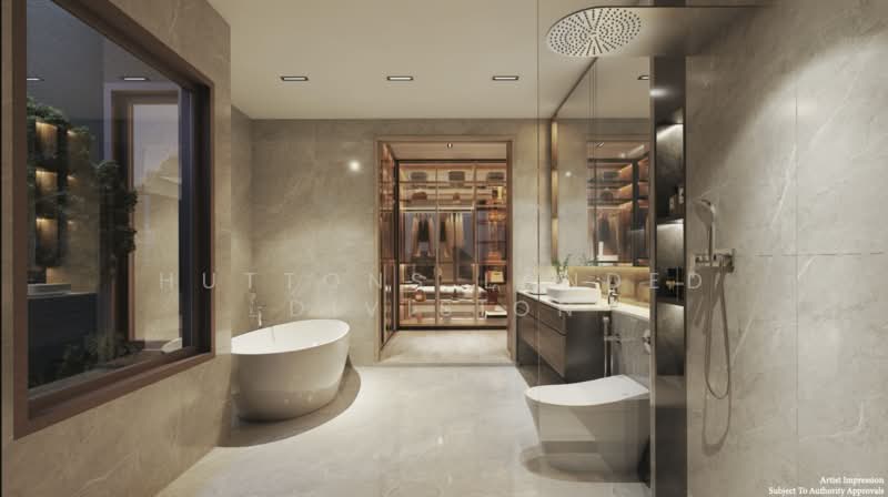 Spacious 5+1 Bedrooms Semi-D in District 15 Semi-Detached House For Sale at S$ 10,980,000 | PropertyGuru Singapore - Bathroom