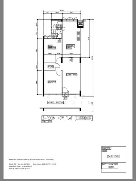 92 Bedok North Avenue 4 HDB Flat For Sale at S$ 390,000 | PropertyGuru Singapore