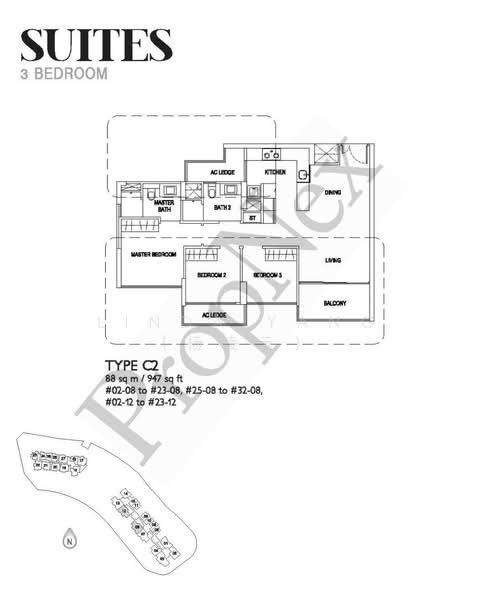 J Gateway, 2 Gateway Drive, 3 Bedrooms, 947 sqft, Condominium For Rent, by Linda Yang (杨凌云), 500099669 - PropertyGuru.com.sg