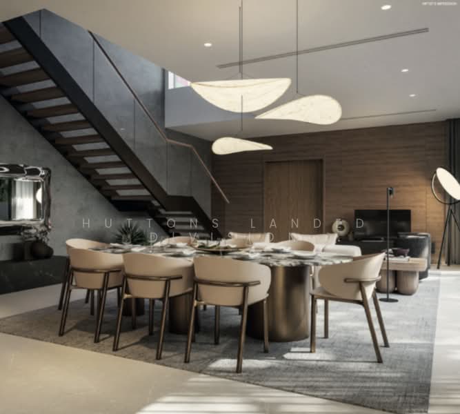 Brand New Freehold Semi-D, Walking Distance to Siglap MRT Semi-Detached House For Sale at S$ 8,780,000 | PropertyGuru Singapore - Dining Room