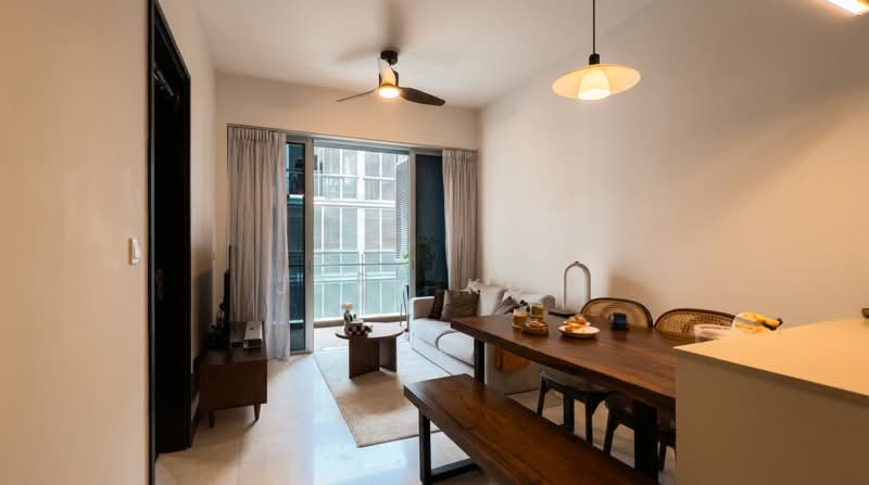 Euhabitat Condominium For Sale at S$ 828,000 | PropertyGuru Singapore - Living Room