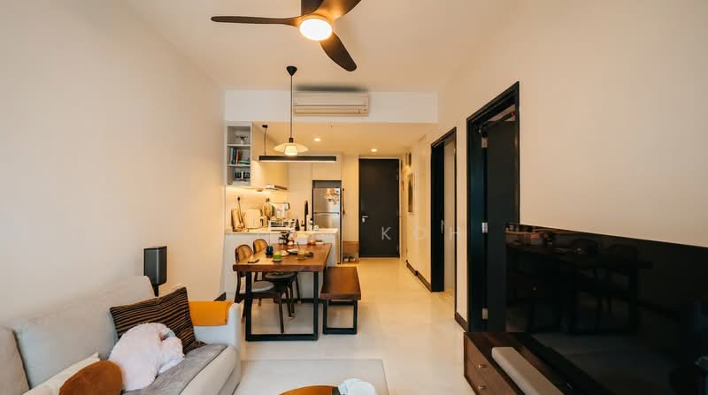 Euhabitat Condominium For Sale at S$ 828,000 | PropertyGuru Singapore - Living Room