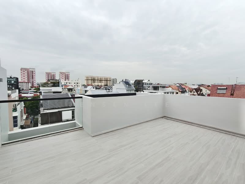 Lorong Marican FIRE SALE ( BRAND NEW Semi-Detached 3 storey with attic ) Semi-Detached House For Sale at S$ 6,300,000 | PropertyGuru Singapore - Balcony