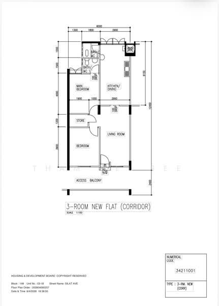148 Silat Avenue, 148 Silat Avenue, 2 Bedrooms, 721 sqft, HDB Flat For Sale, by Tham Mei See, 500099849 - PropertyGuru.com.sg