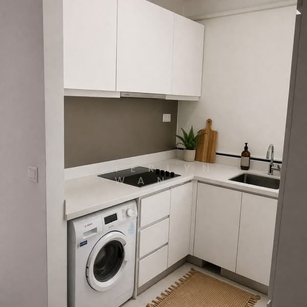 Neem Tree, 30 Jalan Kemaman, 2 Bedrooms, 710 sqft, Apartment For Rent, by Cherlyn Wang, 500099850 - Kitchen - PropertyGuru.com.sg