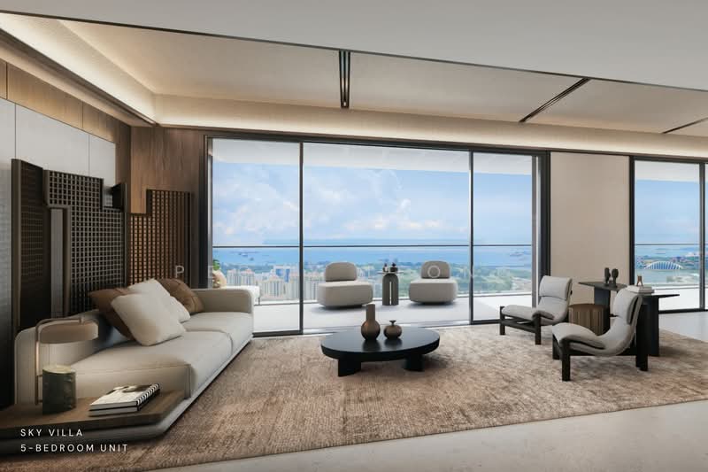 Aurea Condominium For Sale at S$ 2,658,600 | PropertyGuru Singapore - Living Room